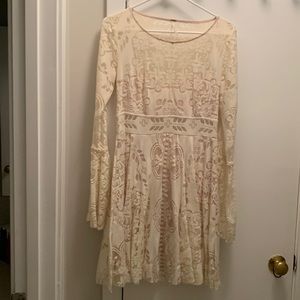 Free people Lace White